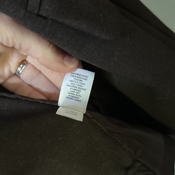 J Jill NWT walnut Heather Blazer Classic Suit Jacket womens‎ size 2 - Picture 11 of 14